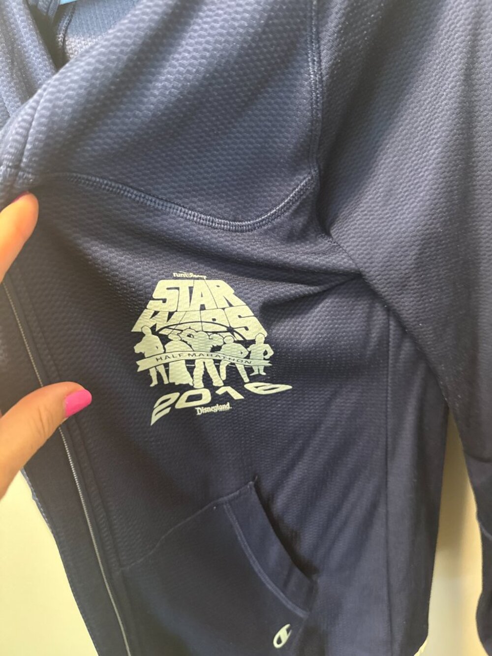 RunDisney 2016 Star Wars Half Marathon Jacket - M - Picture 2 of 5